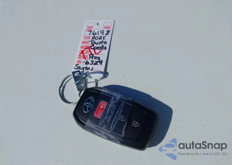 2025 Toyota Corolla Cross Xle из США, поврежденный, VIN 7MUDAABG6SV136329